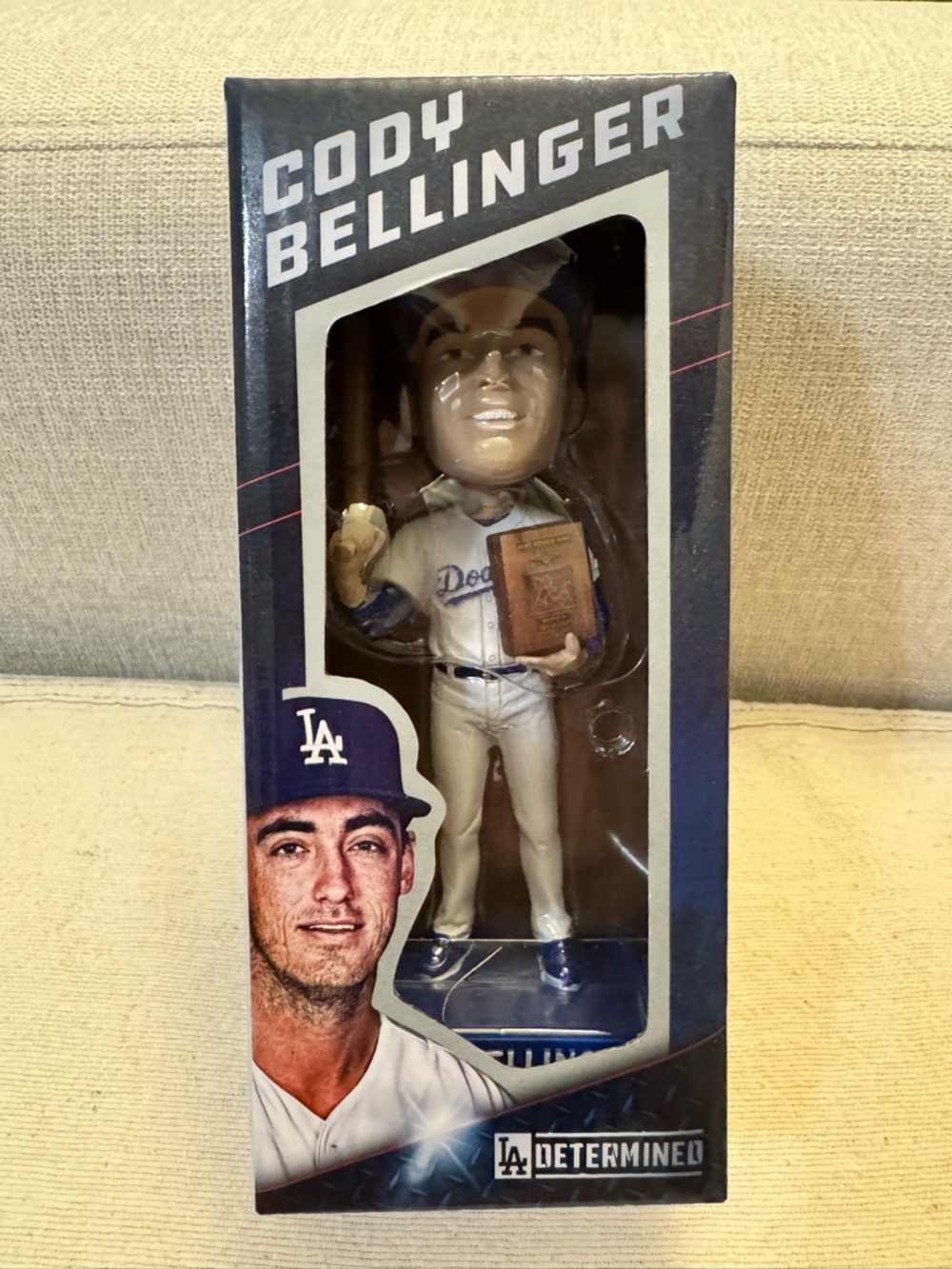Los Angeles Dodgers Cody Bellinger Rookie of the Year Bobblehead 2018